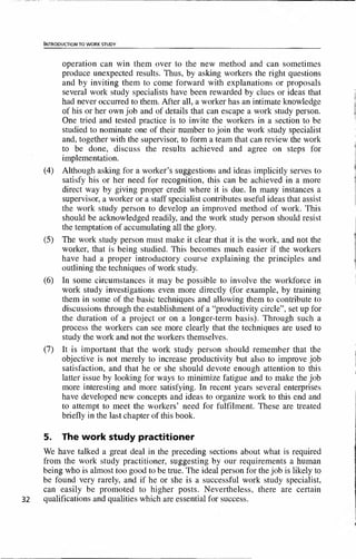 Introduction To Work Study ILO - Introduction-to-work-study and work measurement | PDF