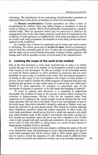 Introduction To Work Study ILO - Introduction-to-work-study and work measurement | PDF