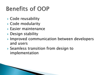 Introduction to Java -unit-1 | PPT
