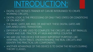 Introduction To Digital Electronics - Complete Kit