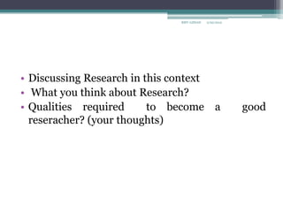 social science research methodology 1 | PPTX