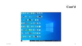 Cont’d
42
2/25/2024
 