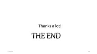 Thanks a lot!
60
2/25/2024
 