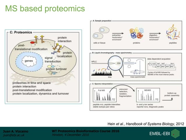 Introduction to the Proteomics Bioinformatics Course 2016 | PPTX ...