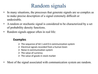 Introduction_2021.pdf: overview of random process, stationary and non ...