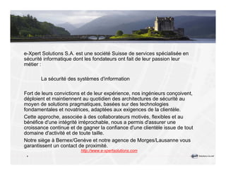 Introduction à la sécurité informatique Volume2