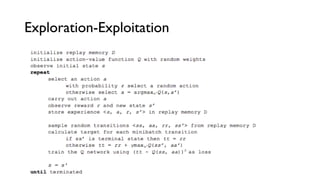Exploration-Exploitation
 