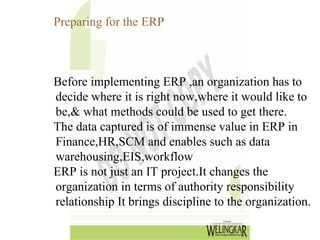 Introduction to ERP (Enterprise Resource Planning) | PDF