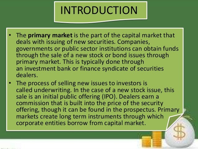 Securities market