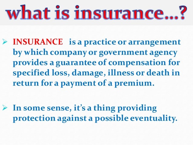 introduction about insurance about insurance