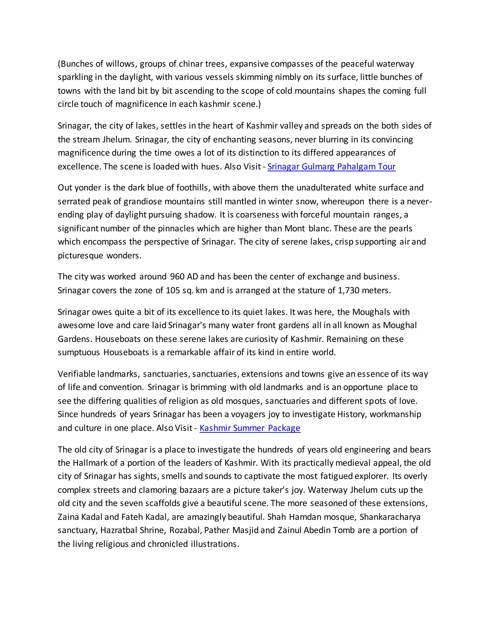 INTRODUCTION TO KASHMIR visual data 4