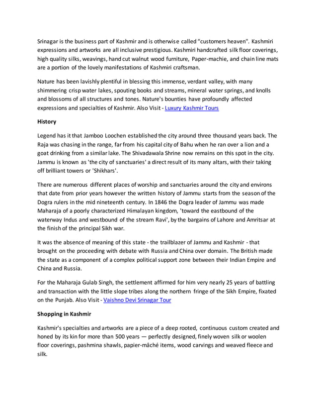 INTRODUCTION TO KASHMIR visual data 8