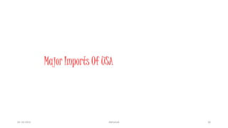 Major Imports Of USA
05-10-2015 Abhishek 26
 