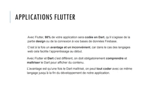Introduction générale au Framework Flutter | PDF