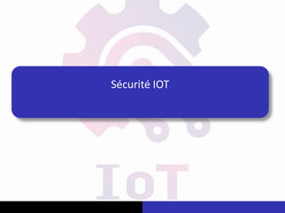 Sécurité IOT
 