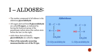 Introduction and carbohydrate chemistry | PPTX