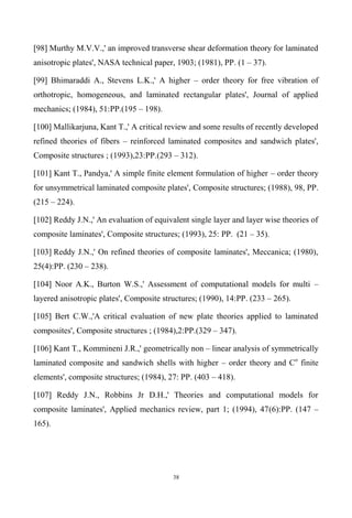 Introduction and literature review on buckling of laminated plates | PDF