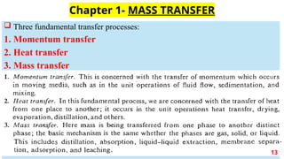 Transerv Processess Comprehensive Introduction to Industrial Pharmacy and Mass Transfer ...