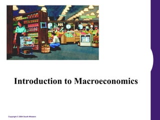 Introduction to Macroeconomics

Copyright © 2004 South-Western

 