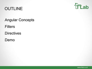 Introduction angular js | PPTX