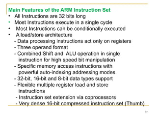 Comprehensive Introduction to ARM Processors and Embedded Systems | PPTX