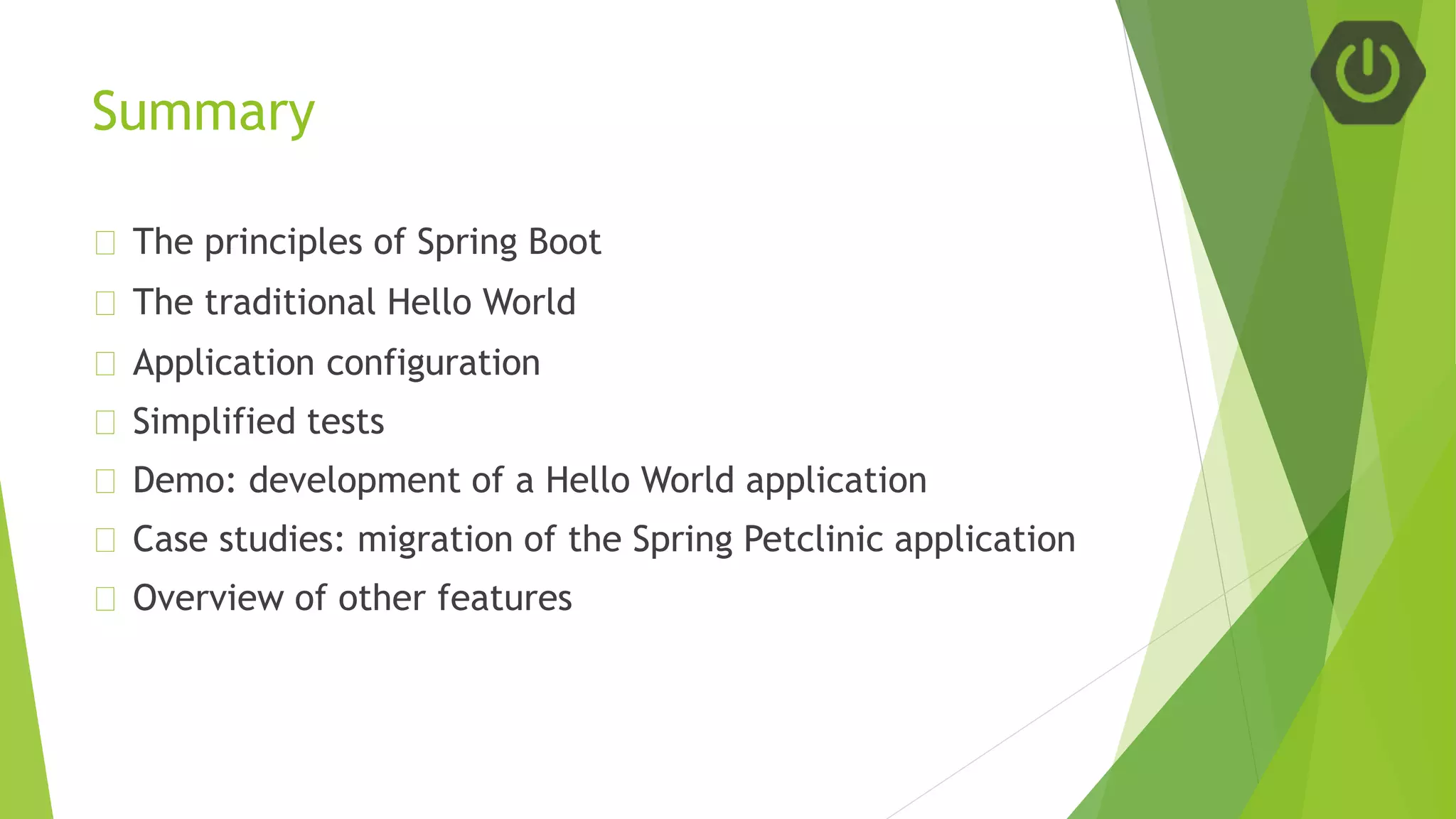 Introduction to Spring Boot | PPTX
