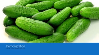 Démonstration
En C#, et en utilisant SpecFlow
 