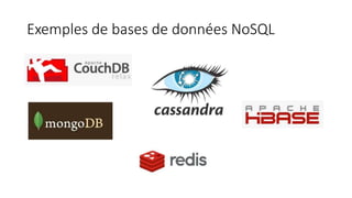 Exemples de bases de données NoSQL
5/14/2017 12
 