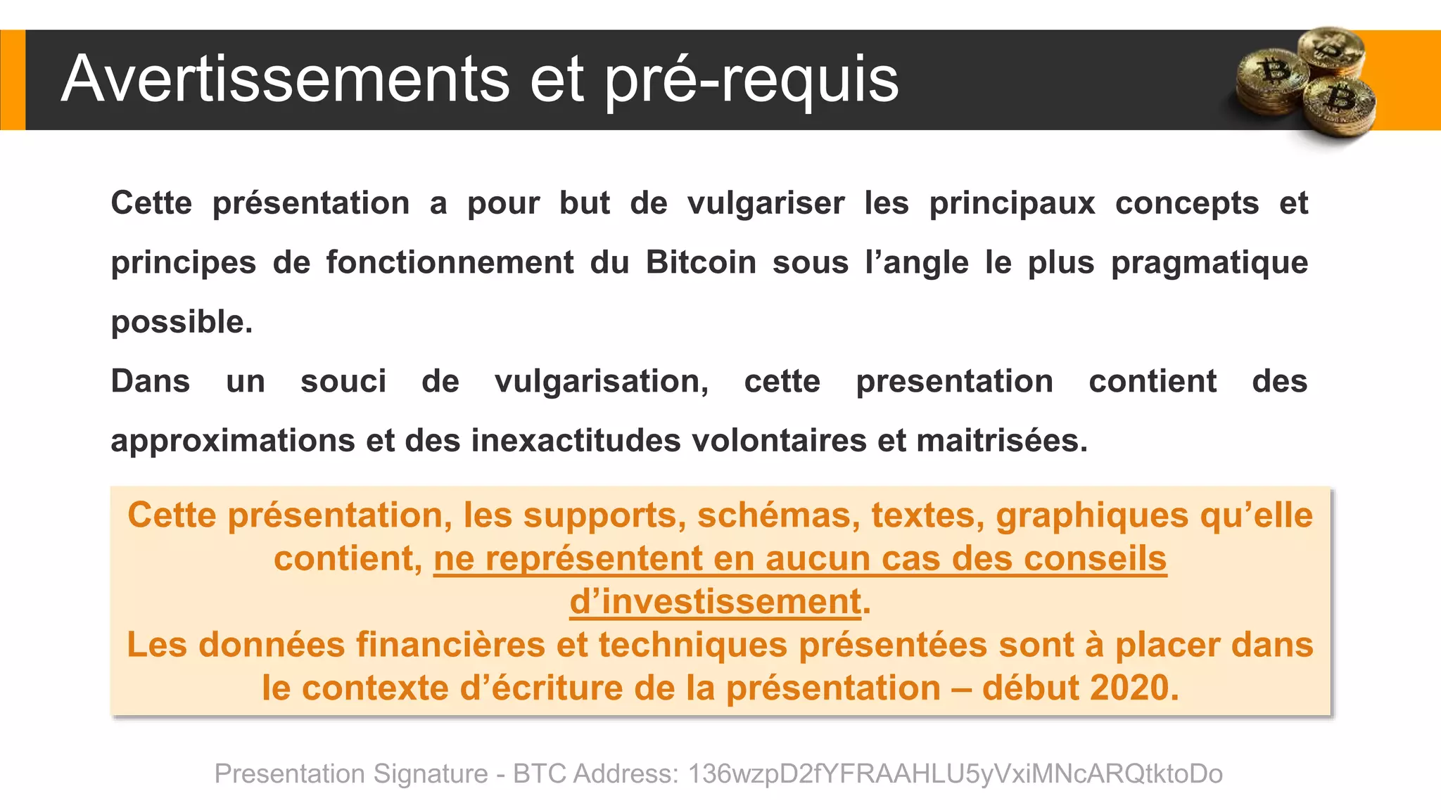 Découvrir le Bitcoin | PPTX