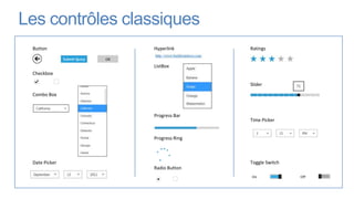Les contrôles classiques
 