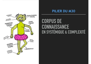 CORPUS DE
CONNAISSANCE  
EN SYSTÉMIQUE & COMPLEXITÉ
PILIER DU M30
 