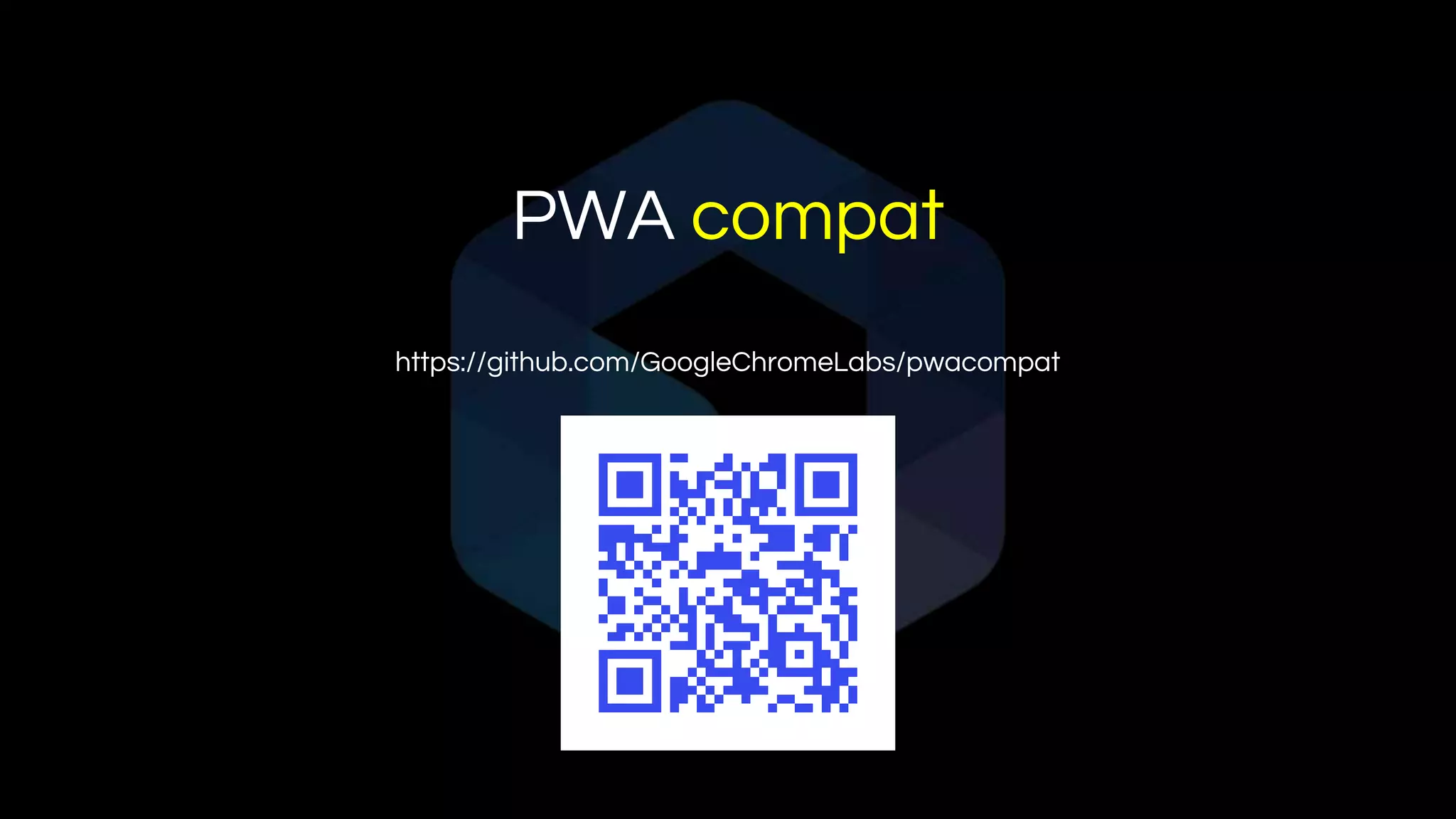 PWA compat
https://github.com/GoogleChromeLabs/pwacompat
 
