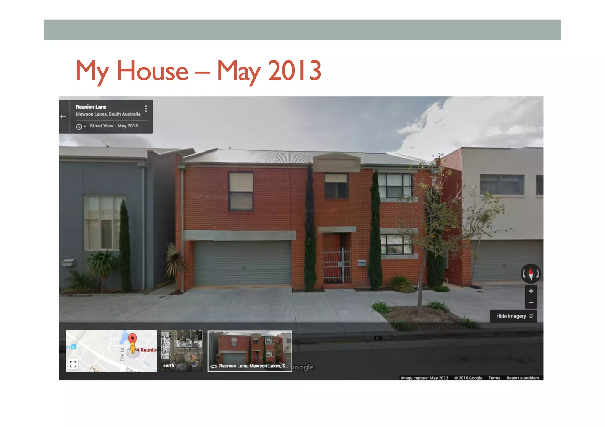 My House – May 2013
 