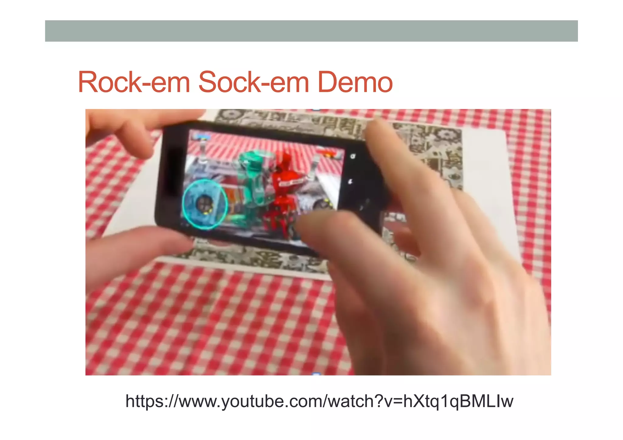 Rock-em Sock-em Demo
https://www.youtube.com/watch?v=hXtq1qBMLIw
 
