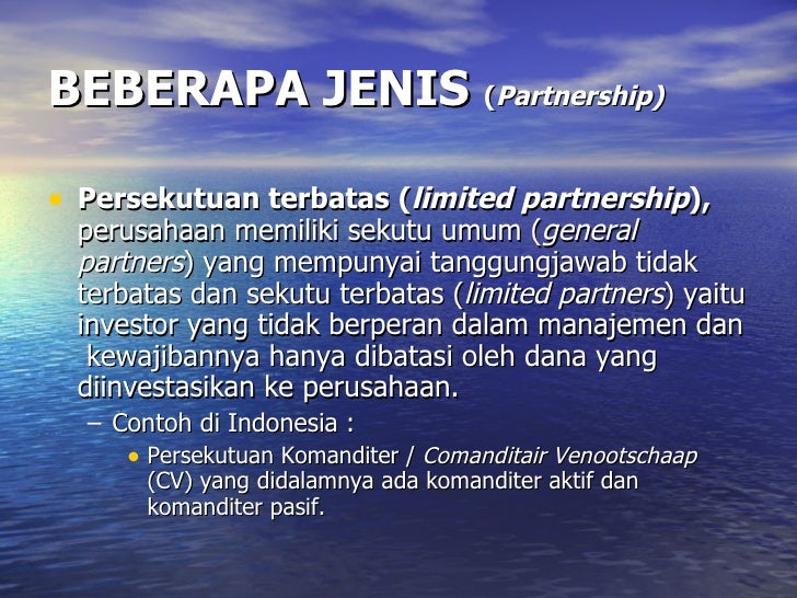 INTRODUCTION TO BUSSINES 2 (MEMILIH BENTUK KEPEMILIKAN BISNIS)