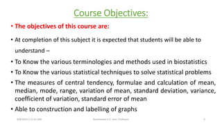 Introduction – Biostatistics and Research Methodology (BSRM)- 8th ...