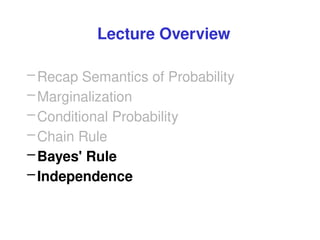 Marginalization In Probability Introduction Conditional Probability.pptx