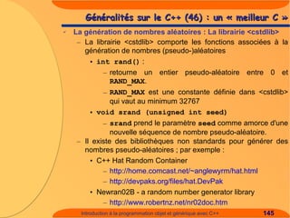 Introduction à C++