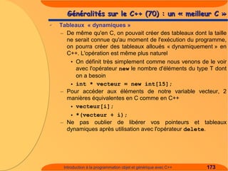 Introduction à C++