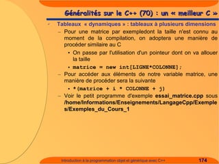 Introduction à C++