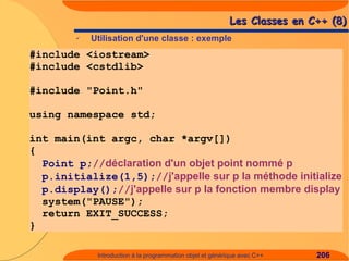 Introduction à C++