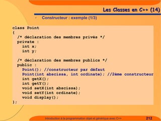 Introduction à C++