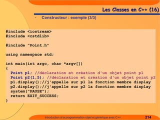 Introduction à C++