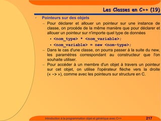 Introduction à C++