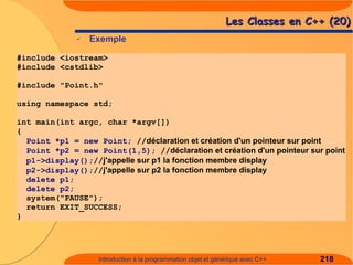 Introduction à C++