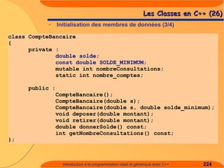 Introduction à C++