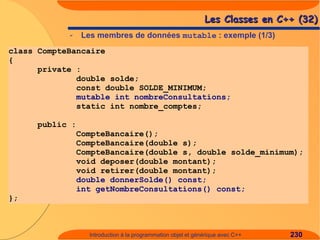 Introduction à C++