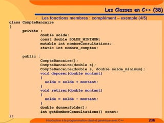 Introduction à C++