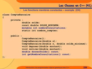 Introduction à C++