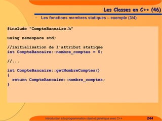 Introduction à C++